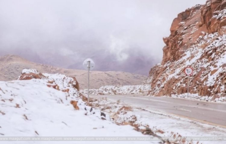 సౌదీలోని కొన్ని నగరాల్లో తగ్గిన చలి..!!